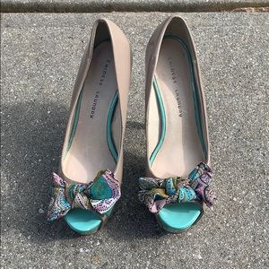 Floral shoes
